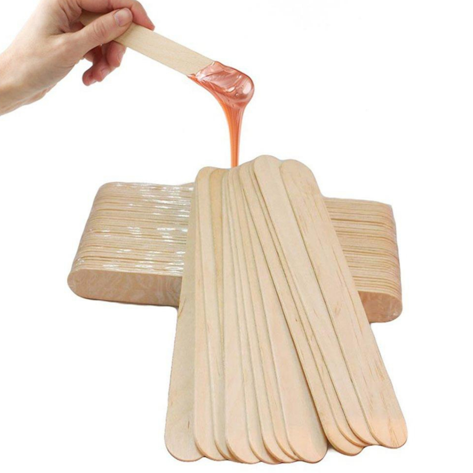 Disposable wax spatula wooden Tongue depressor