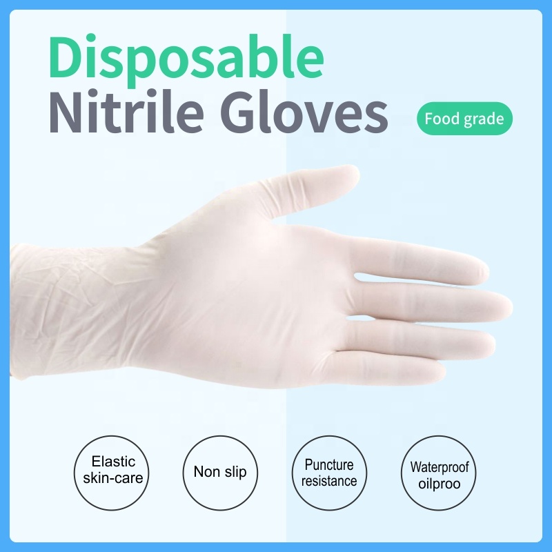 Guentes Advanced Terrain Home Loose Safety Soft Hybrid Medical Gloves