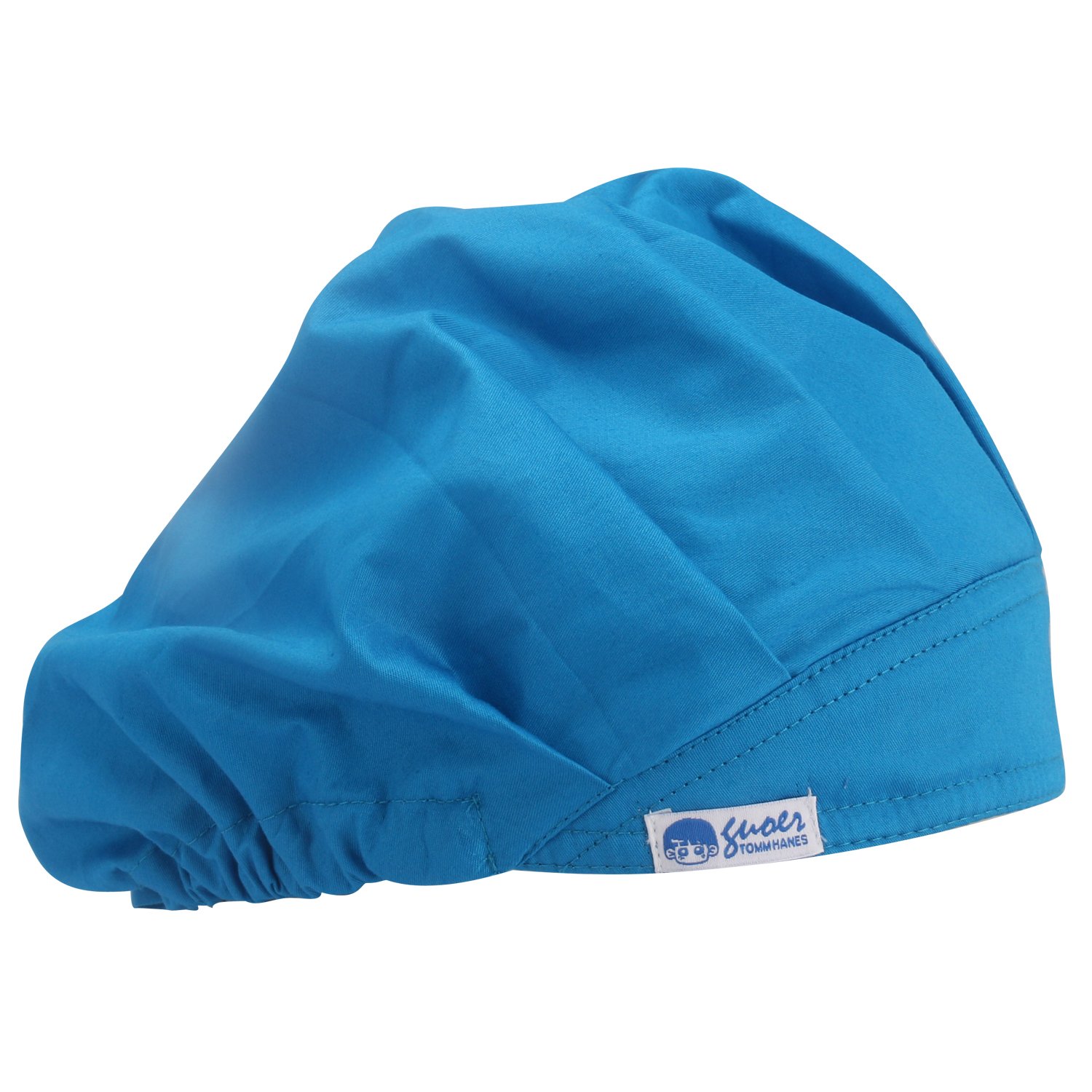 GUOER 100% Cotton Reusable Nurse Cap Scrub Hat Bouffant Scrub Cap One Size Multi Color