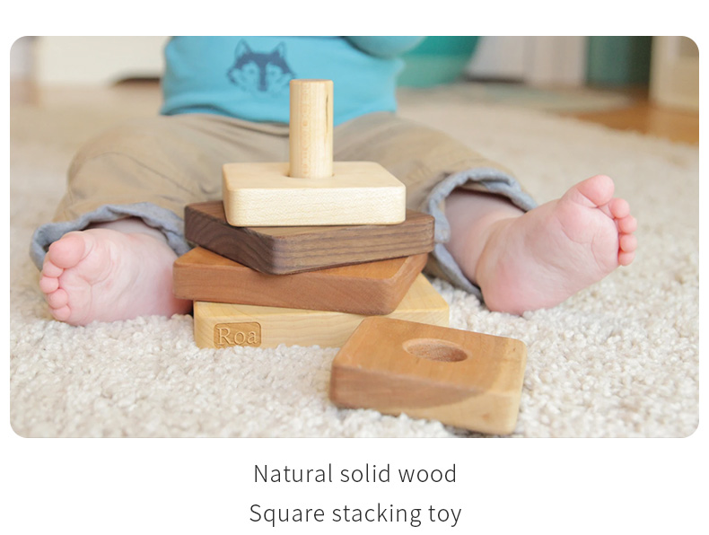 Vietnam Natural Montessori Educational Building Blocks Wooden Toys For Children