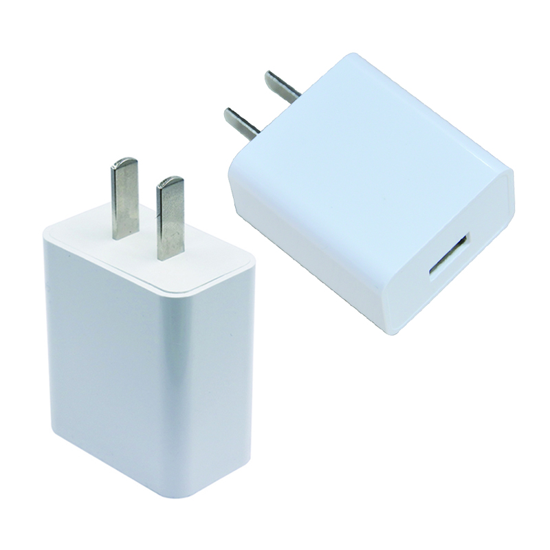ICE-Bingo Mini 5V 1A Universal Battery Adapter US Plug Single USB Port Travel Wall Charger