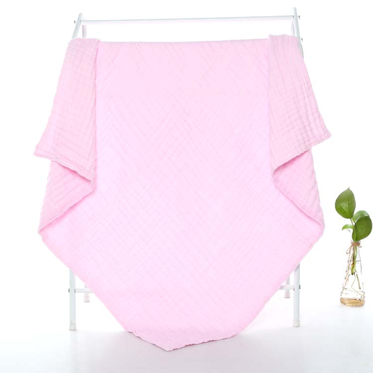 高品质 6 层纱布 100% 棉织物婴儿被