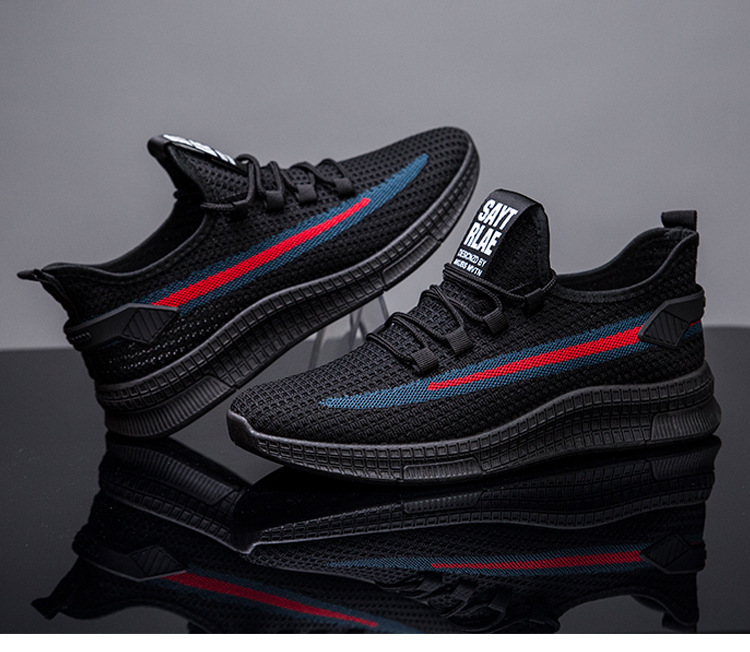 2021 autumn new fashion sports net shoes casual shoes men's running shoes