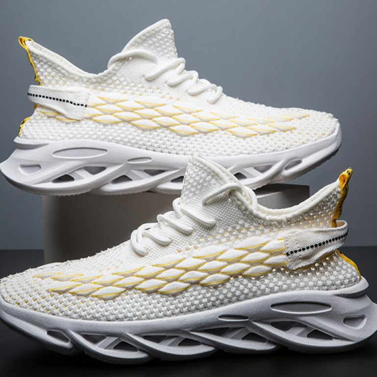 New fashion men's sports shoes foreign trade leisure running shoes