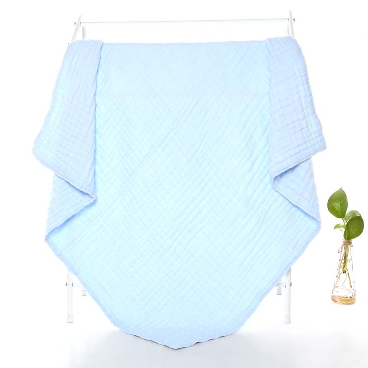 高品质 6 层纱布 100% 棉织物婴儿被