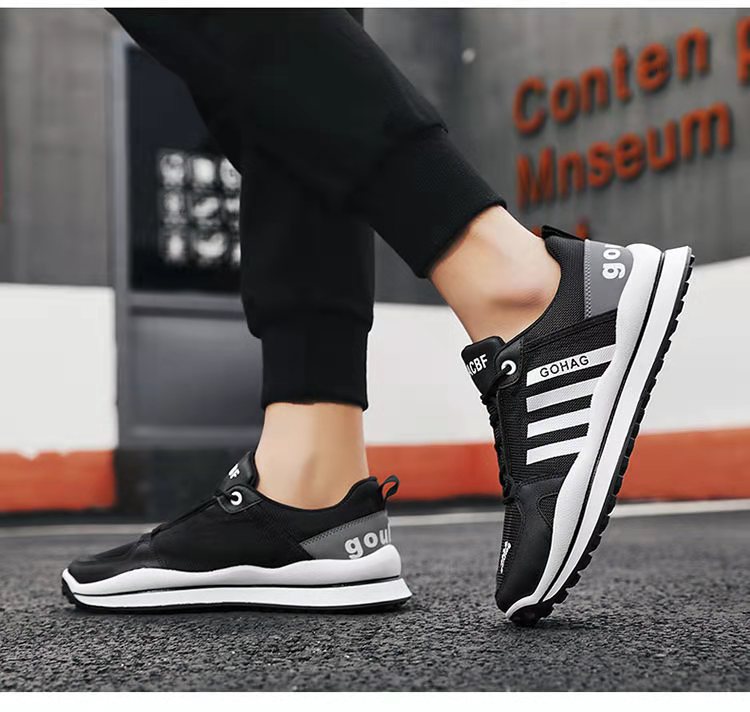 Summer fashion mesh breathable running shoes