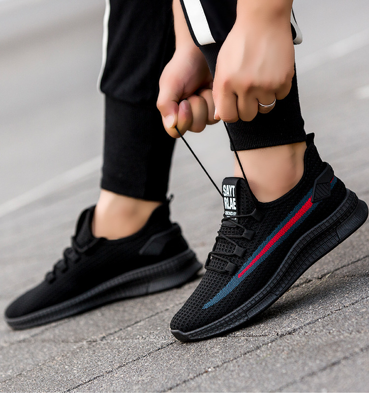 2021 autumn new fashion sports net shoes casual shoes men's running shoes