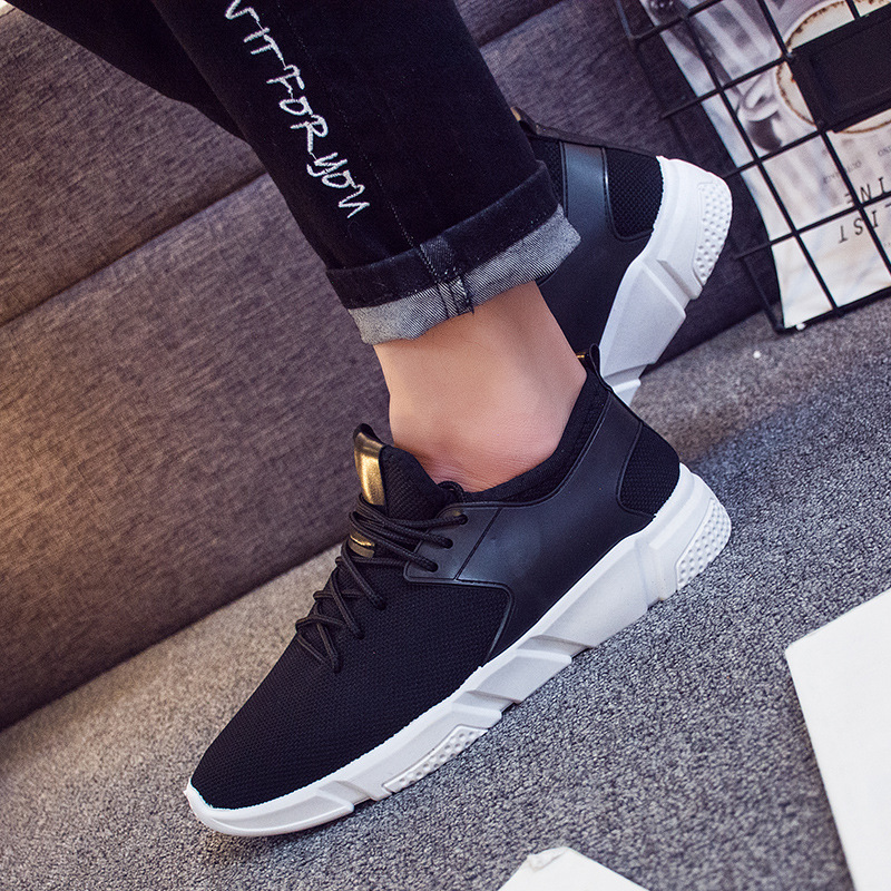 New hot men's shoes sports shoes leisure fashion running lace up couple shoes