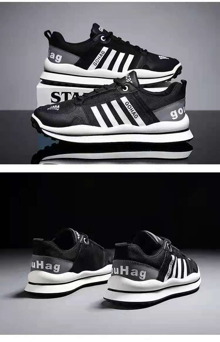 Summer fashion mesh breathable running shoes