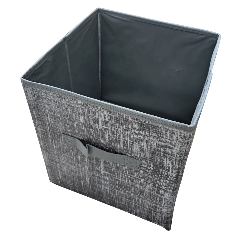 适用于家庭组织者缝纫立方体可折叠无纺布衣服收纳盒