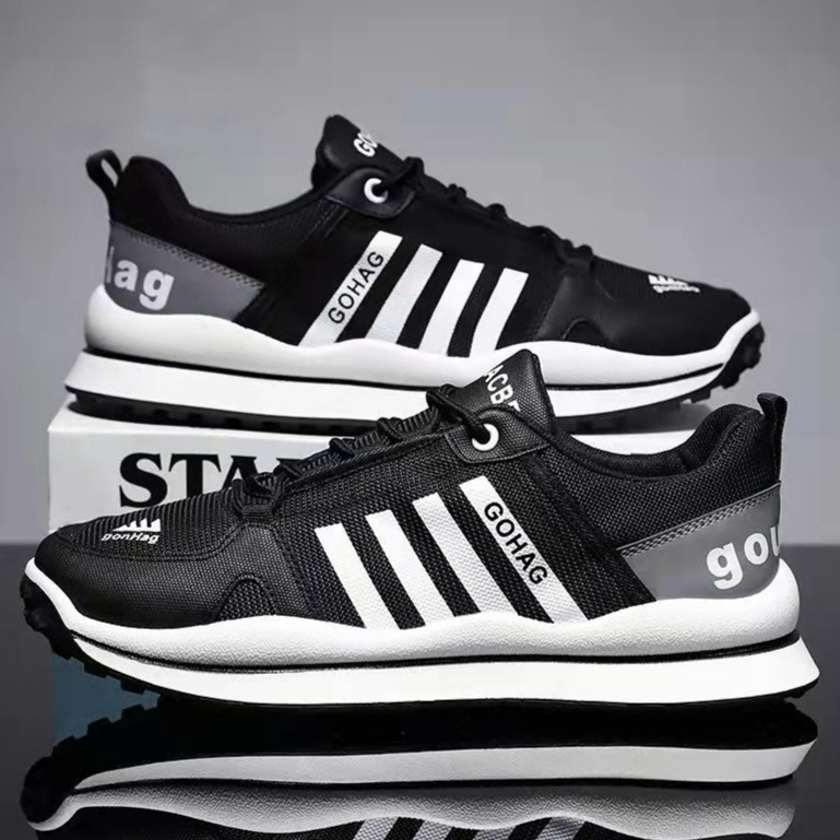 Summer fashion mesh breathable running shoes