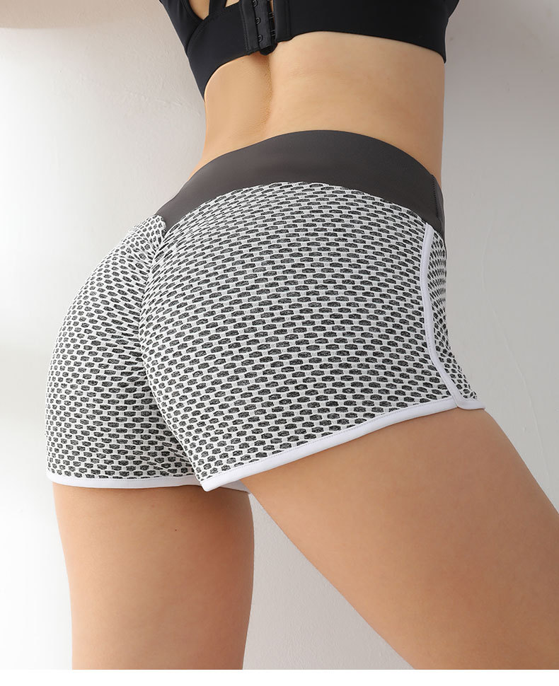 Peach hip YOGA SHORTS