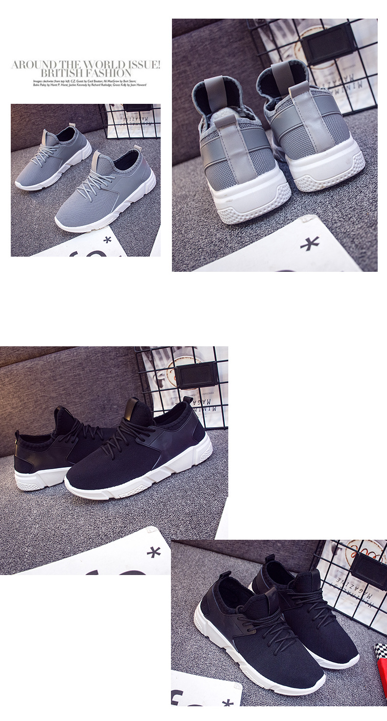 New hot men's shoes sports shoes leisure fashion running lace up couple shoes