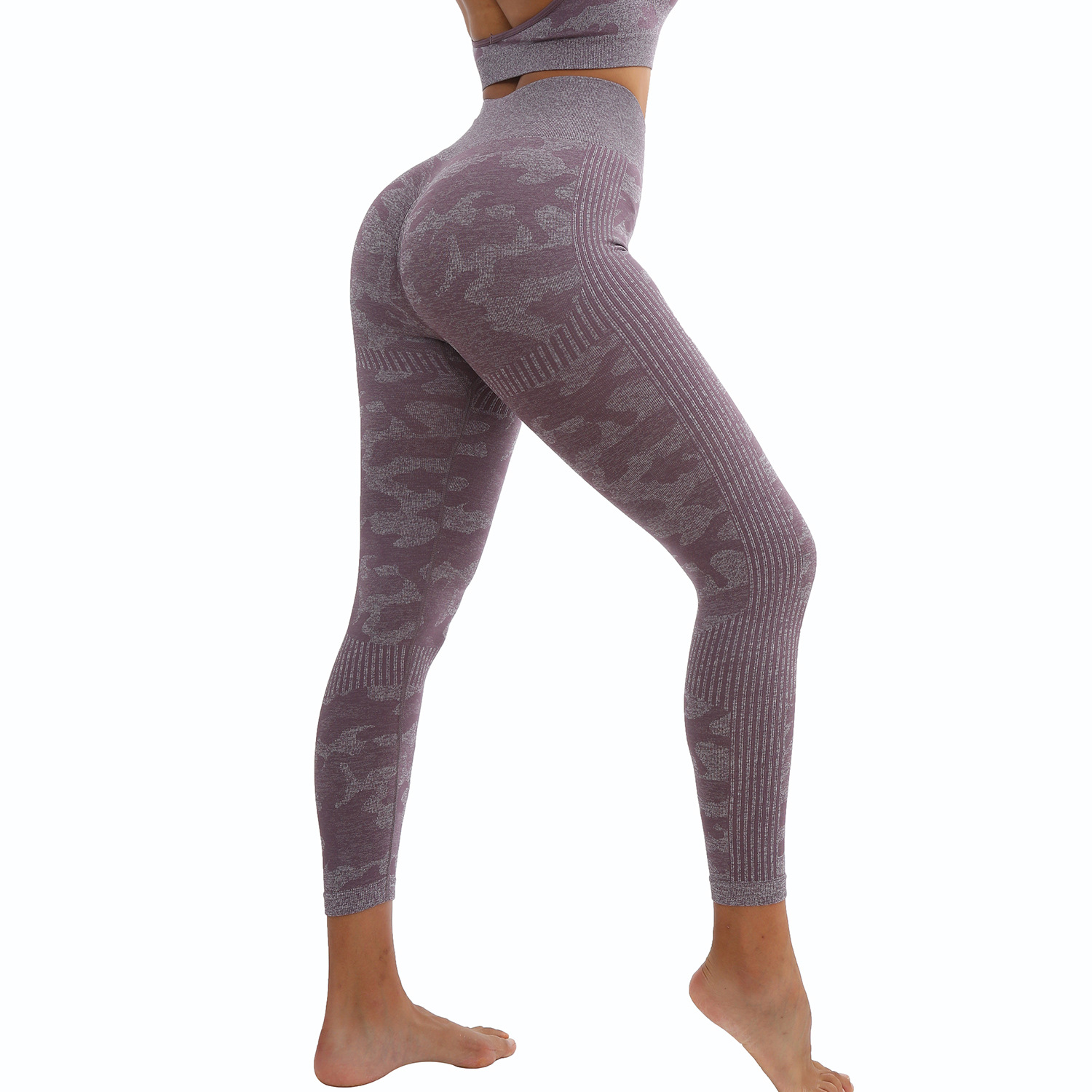 Moisture wicking hip lifting running fitness tight bottomed Yoga Pants