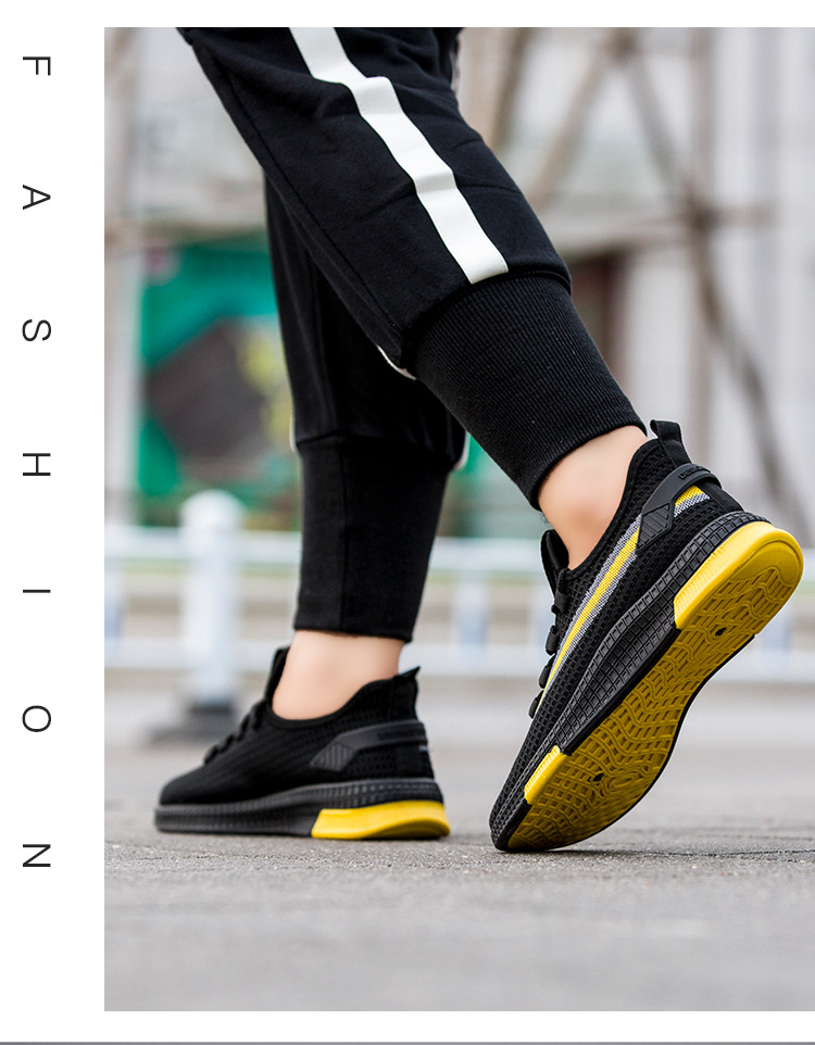 2021 autumn new fashion sports net shoes casual shoes men's running shoes