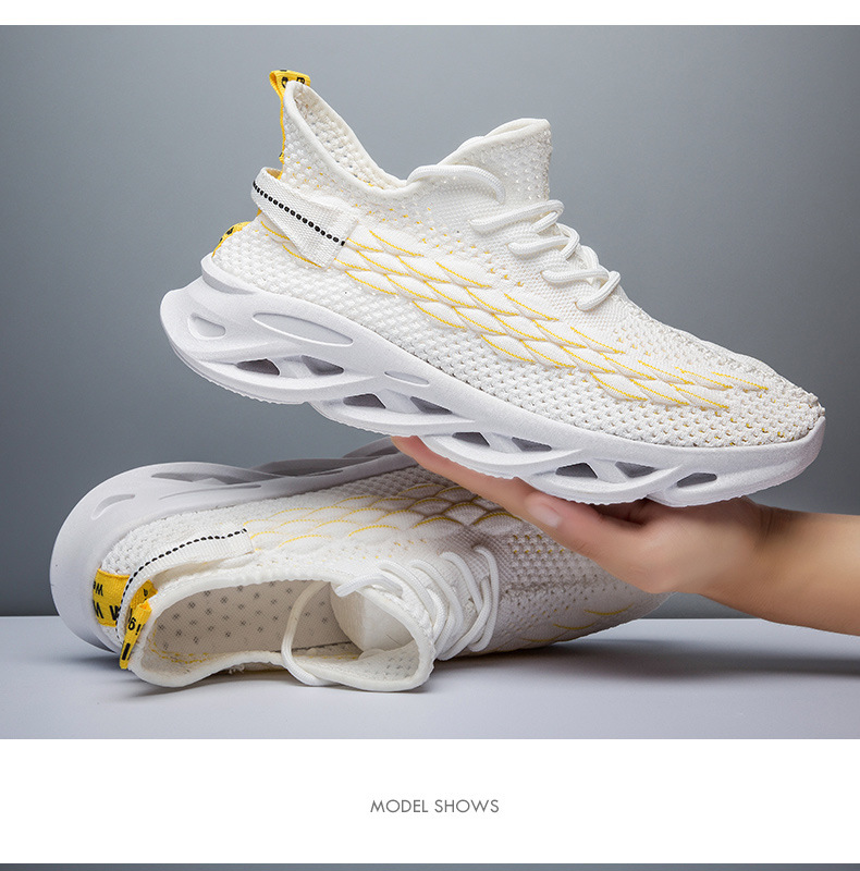 New fashion men's sports shoes foreign trade leisure running shoes