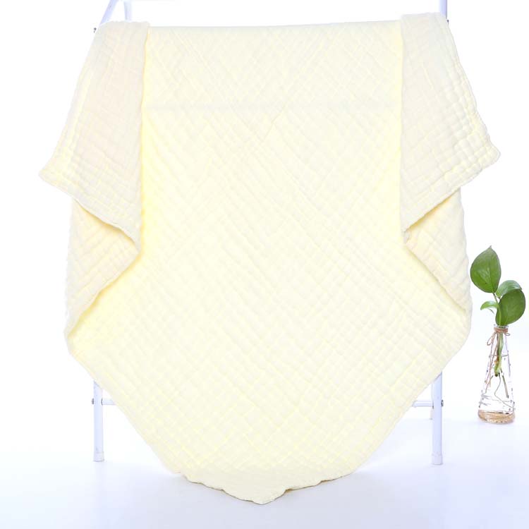 高品质 6 层纱布 100% 棉织物婴儿被