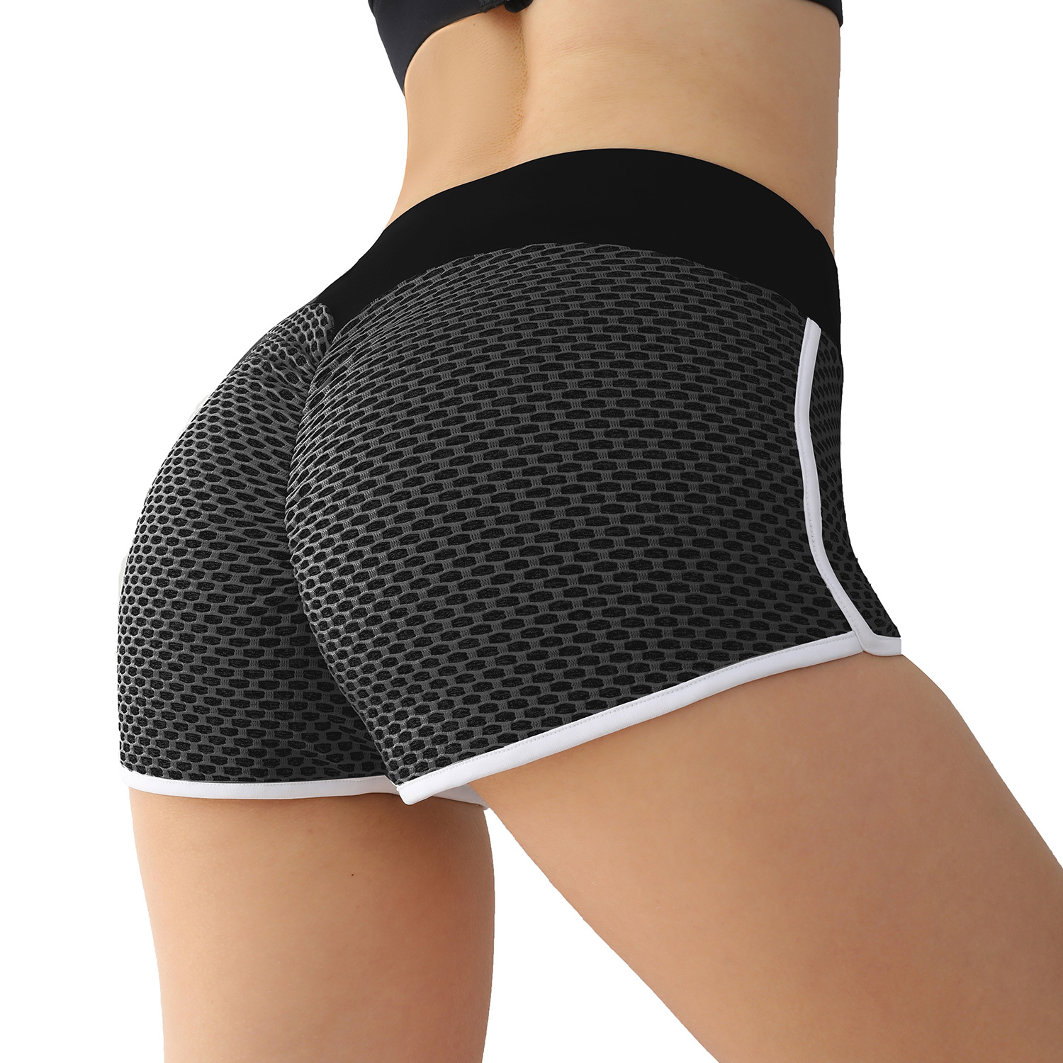 Peach hip YOGA SHORTS