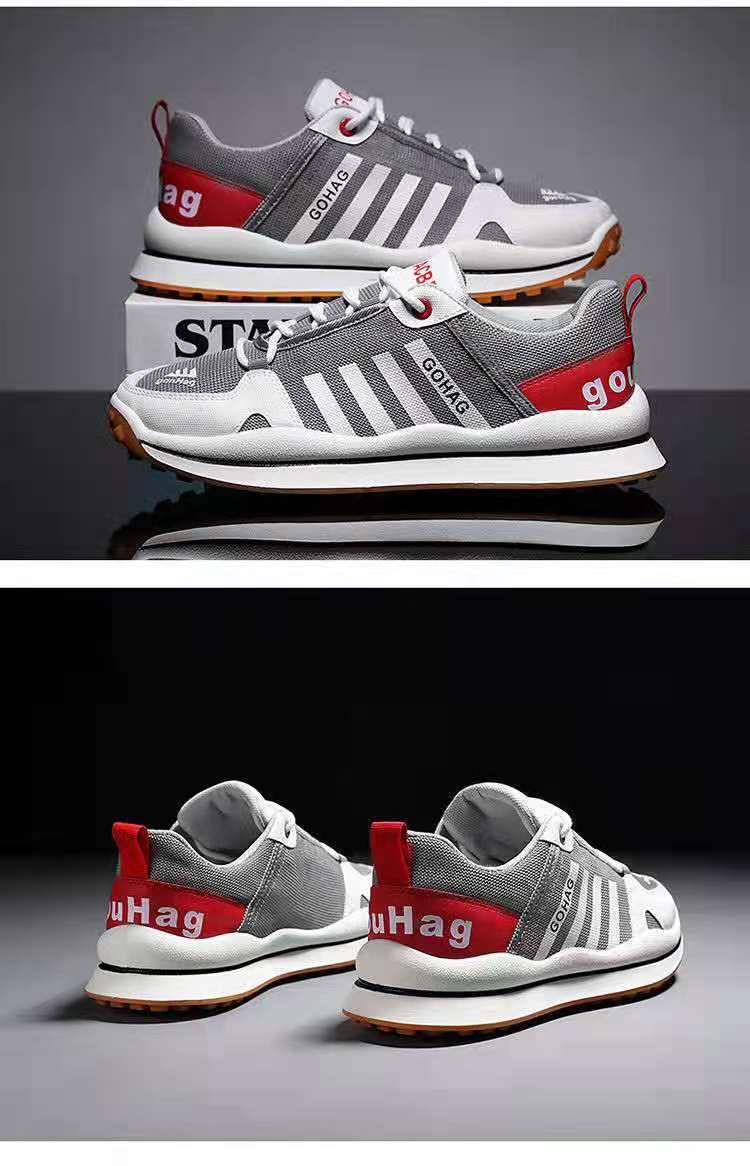 Summer fashion mesh breathable running shoes