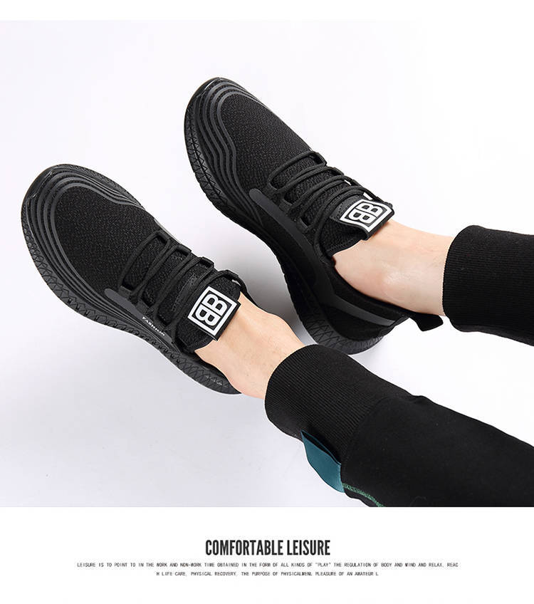 2021 new men's sports shoes fashion old Beijing cloth shoes breathable casual shoes