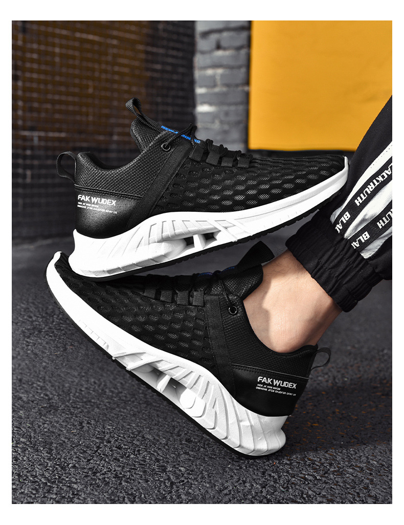 Flying woven sports shoes men's and women's fashion couple shoes casual shoes