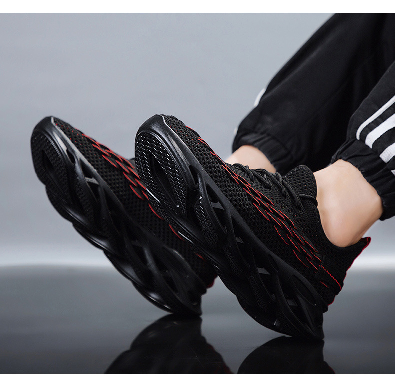 New fashion men's sports shoes foreign trade leisure running shoes