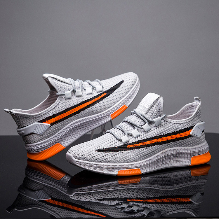 2021 autumn new fashion sports net shoes casual shoes men's running shoes