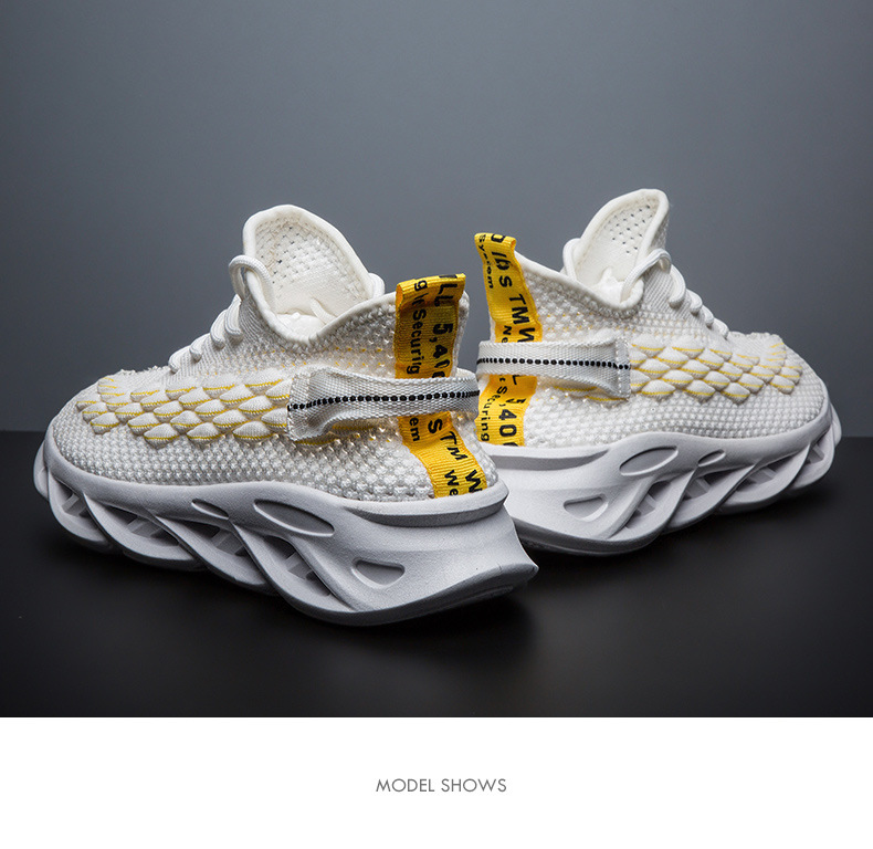 New fashion men's sports shoes foreign trade leisure running shoes