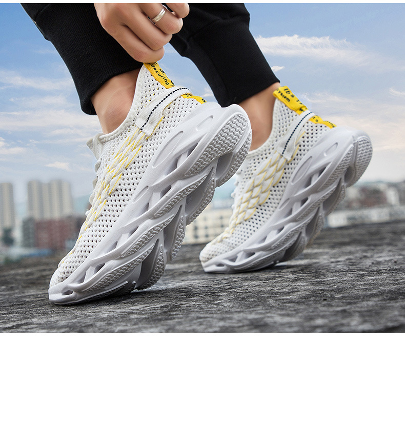 New fashion men's sports shoes foreign trade leisure running shoes