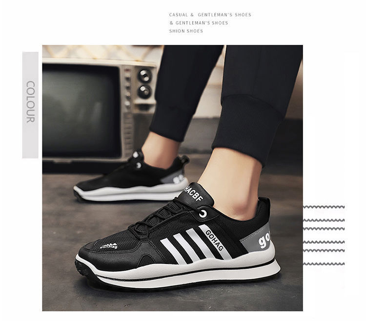 Summer fashion mesh breathable running shoes