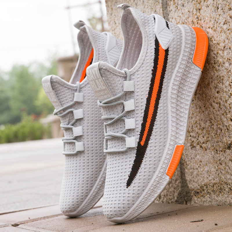 2021 autumn new fashion sports net shoes casual shoes men's running shoes