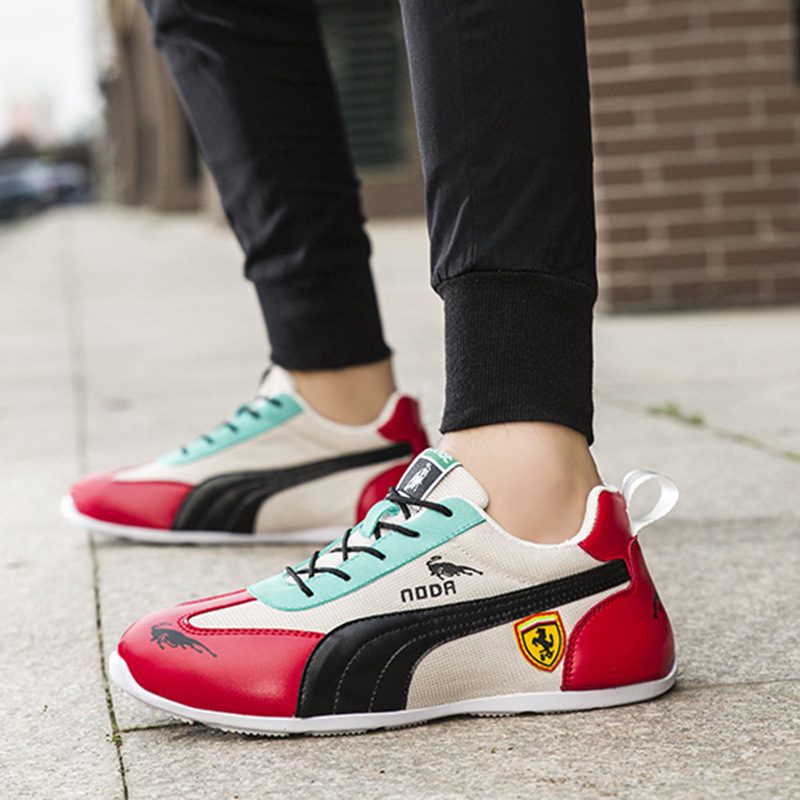 2021 new men's casual shoes Korean fashion