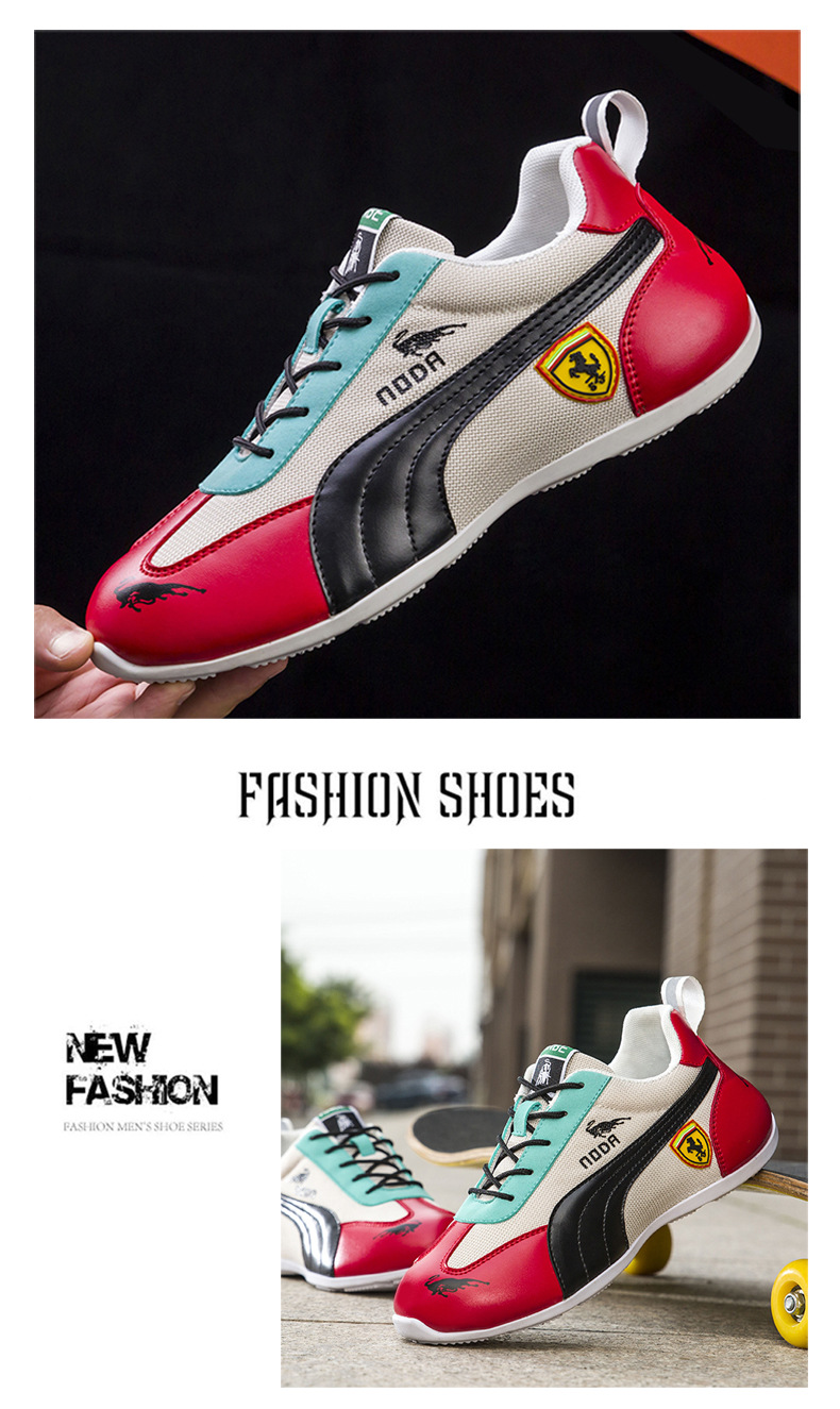 2021 new men's casual shoes Korean fashion
