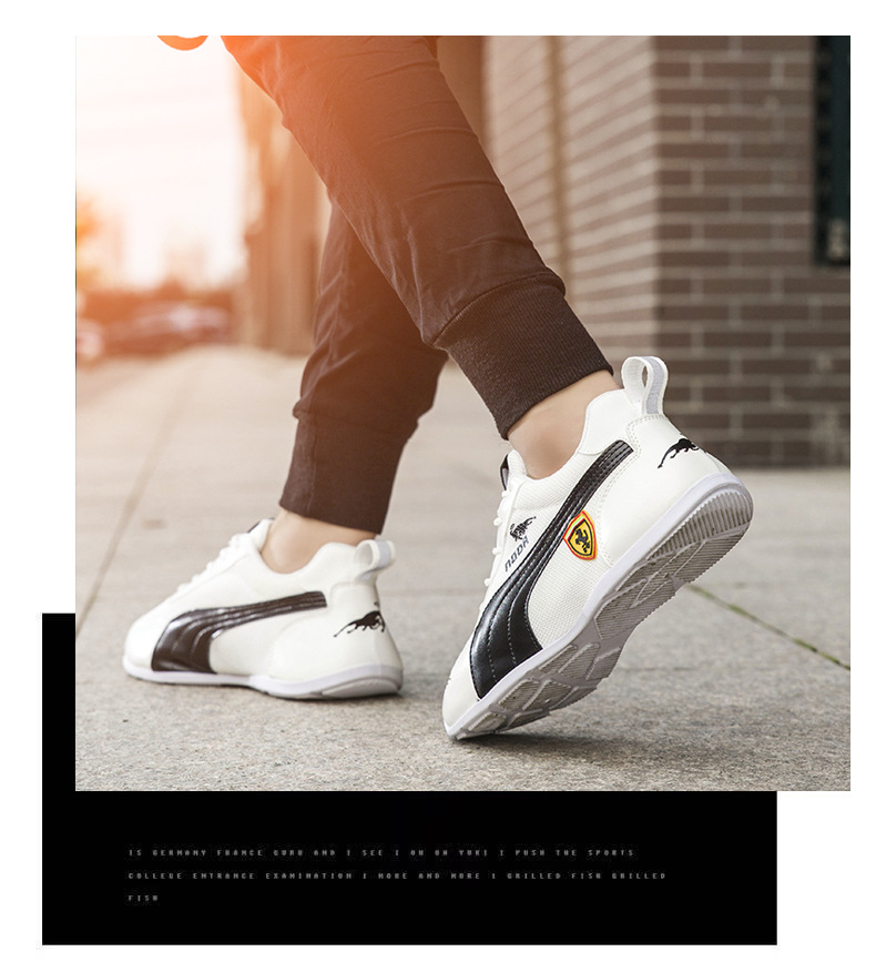 2021 new men's casual shoes Korean fashion